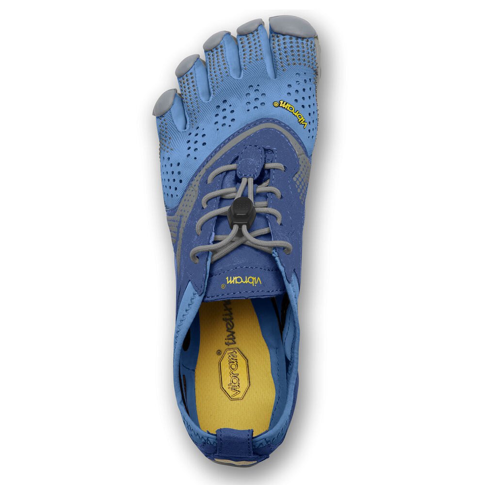 Botas Montaña Mujer Azules - FiveFingers V-Run - JPDQSY-208